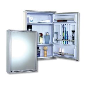 Armário 11053 45x59cm Sobrepor 1 Porta Branco Natural Cris Metal