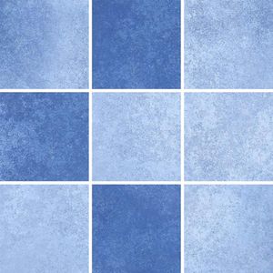 Pastilha 10x10cm Poço Azul HD Brilhante Tipo A Tecnogres
