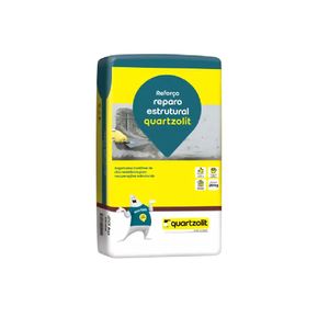 Argamassa para Reparo Estrutural 25Kg Quartzolit