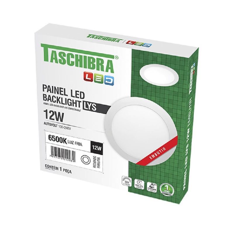 Painel-de-Led-Embutir-12W-LYS-Redondo-6500K-Branco-Brasilux