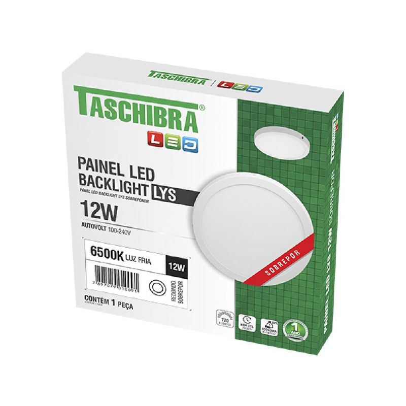 Painel-de-Led-Sobrepor-12W-LYS-Redondo-6500K-Branco-Brasilux