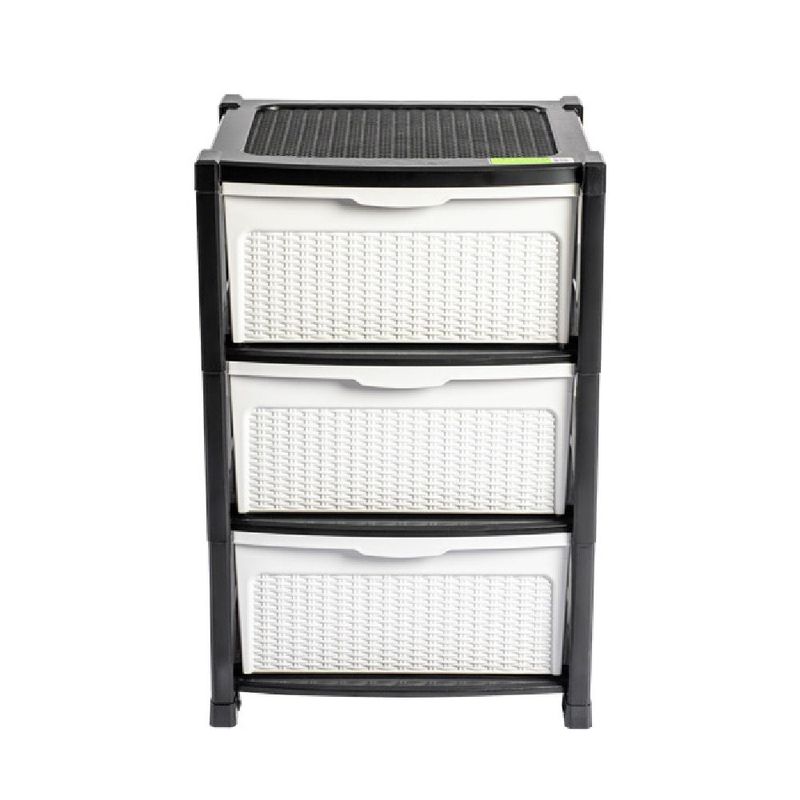 Gaveteiro-com-3-Gavetas-Rattan-Branco-Topplast