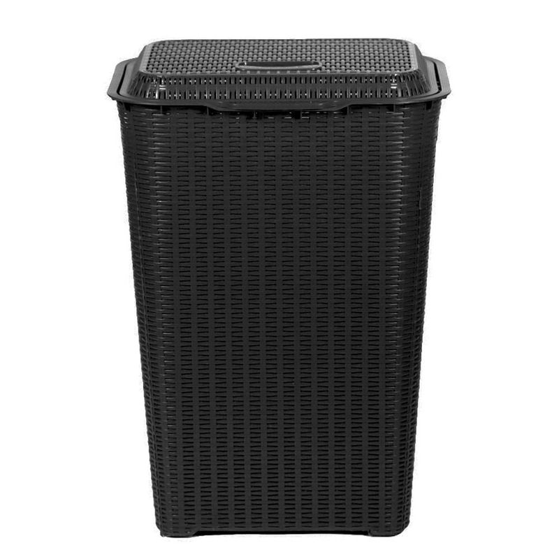 Cesto-com-Tampa-60-litros-Rattan-Preto-Topplast