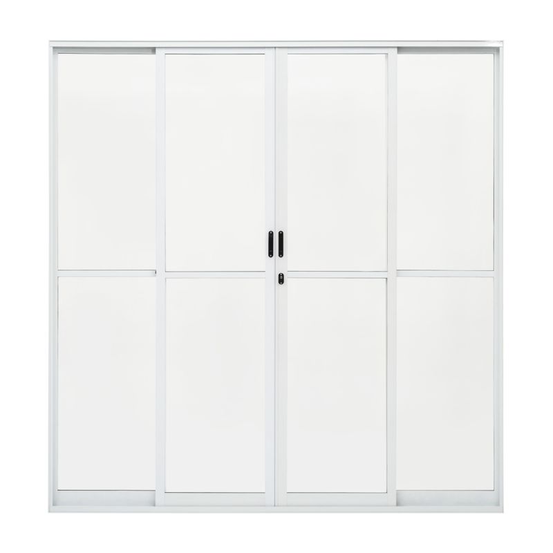 Porta-de-Correr-Balcao-210x200cm-Home-Vidro-Liso-Branco-Quality-Esquadria