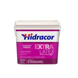 Tinta Extralatex Rosa Grená 3,6L Hidracor