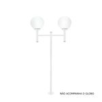 Poste-de-Jardim-Aluminio-para-2-Globos-Branco-JN-Industria