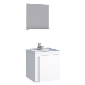 Gabinete 37,8x33,1 Kit Madeira Ônix Branco Cozimax