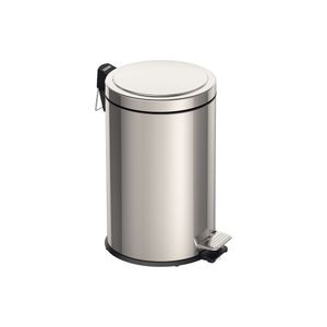 Lixeira com Pedal 12L Inox Tramontina