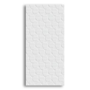 Revestimento 43,2X91cm Canelado Branco 2950 Ceusa