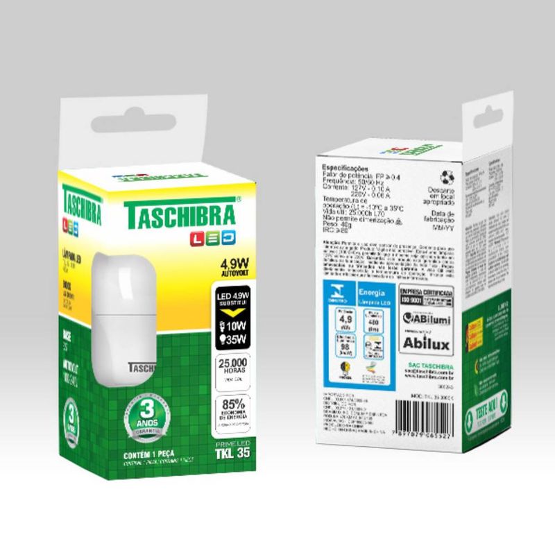 Lampada-Bulbo-49W-LED-TKL-35-6500K-Branco-Brasilux-Taschibra