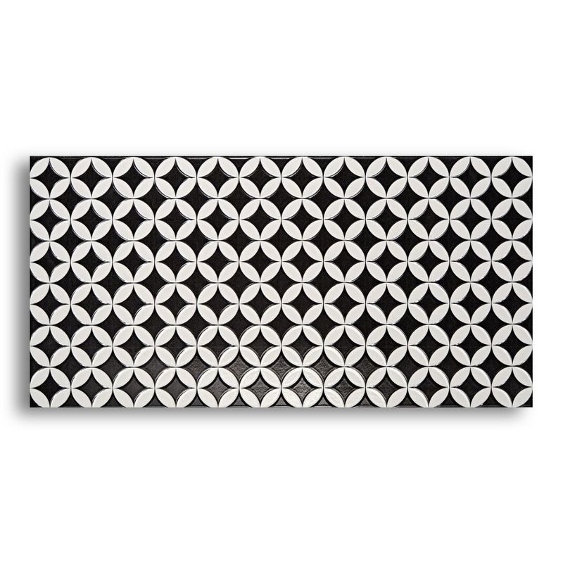 Revestimento-30x60cm-Mandala-Nero-Brilhante-Pointer