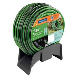 Mangueira Flex para Jardim 15m 20mm Sem Engate Tramontina
