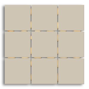 Revestimento 10x10cm Bege Esmaltado Brilhante Tipo A Elizabeth