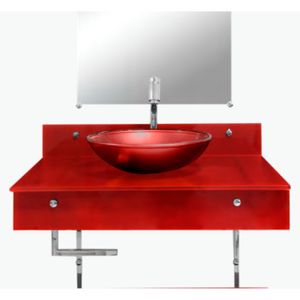 Gabinete 70x50cm Kit Garopaba Bordô Pettra
