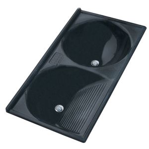 Tanque Duplo 102x50cm Verde Romano Decoralita
