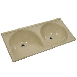 Tanque Duplo 102X50cm Marrom Imperial Decoralita