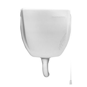 Caixa de Descarga Sem Engate Slim Branco Mebuki