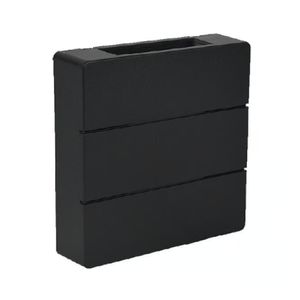 Arandela Led Clean 6W 3000K Preto Blumenau