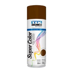 Tinta Spray 350ml Marrom Tekbond