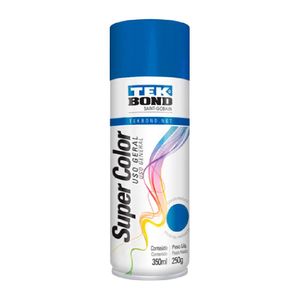 Tinta Spray 350ml Azul Metálico Tekbond