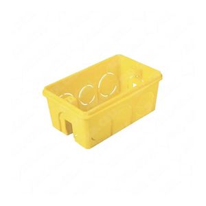 Caixa de Embutir 4x2 Amarelo Tramontina