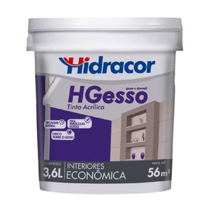 Tinta Hgesso 3.6L Branco Neve Hidracor
