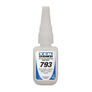 Cola Adesivo Instantânea Antientupimento 20G Tekbond