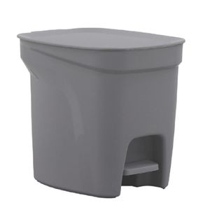 Lixeiras 7L Plast Cinza Compact Tramontina