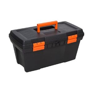 Caixa para Ferramentas 19" Sem Organizador Trava Plástica Black & Decker