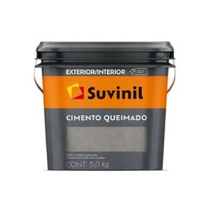 Cimento Queimado Pedra Rosada 5KG Suvinil