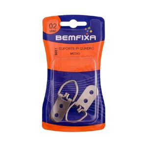Gancho Para Quadro Médio Com 2 Furos Bemfixa