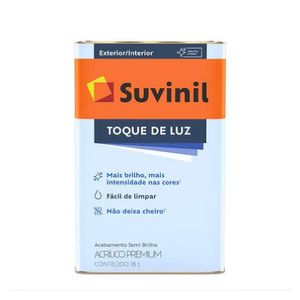 Tinta Toque de Luz Semibrilho Branco 18L Suvinil