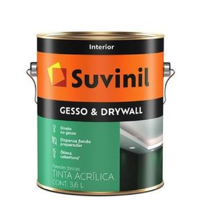 Tinta Direto no Gesso Drywall 3.6L Suvinil