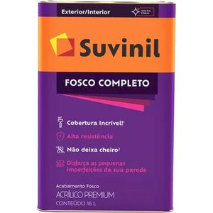 Tinta Fosco Completa Branco Neve 18L Suvinil