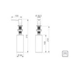 dosador-de-sabao-500ml-Inox-black-tramon-inox-2