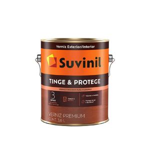 Verniz Dupla Proteção Tingidor Brilhante Mogno 3,6l Suvinil