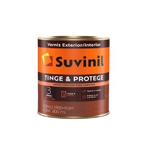 Verniz Dupla Proteção Tingidor Brilhante Mogno 0,9l Suvinil