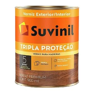 Verniz Tripla Proteção Filtro Solar Brilhante Natural 0,9l Suvinil