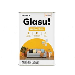 Tinta Glasu Muda Fácil 18L Fosco Marfim Suvinil