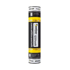 Manta Asfáltica Poliéster Tipo III Multiuso 3mm Quartzolit