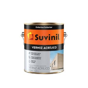 Verniz Acrílico Incolor 3,6l Suvinil