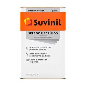 Selador Acrílico 18l Suvinil