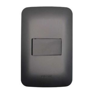 Interruptor MDL Paralelo 10A 250V Black Canoa Romazi