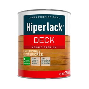 Verniz Hiperlack Natural Deck 750ml Hidracor