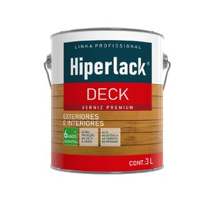 Verniz Natural Deck 3L Hiperlack