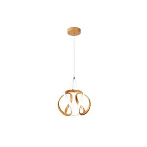 Pendente LP Led 45W 3 em 1 Dourado Nitrolux