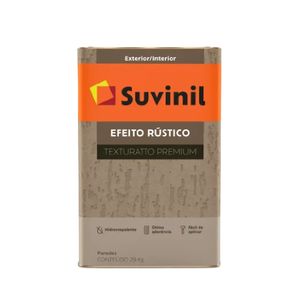 Textura Efeito Rústico Branco 26Kg Suvinil