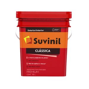 Tinta Clássica Fosco Branco Neve 18L Suvinil
