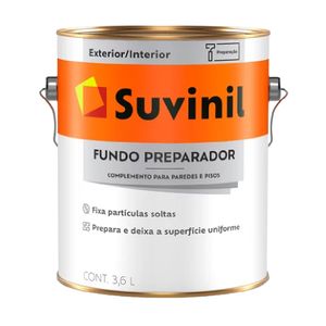 Fundo Preparador para Parede Incolor 3.6L Suvinil