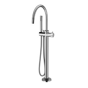 Misturador Monocomando de Piso para Banheira com Ducha Mix & Match Cromado Docol